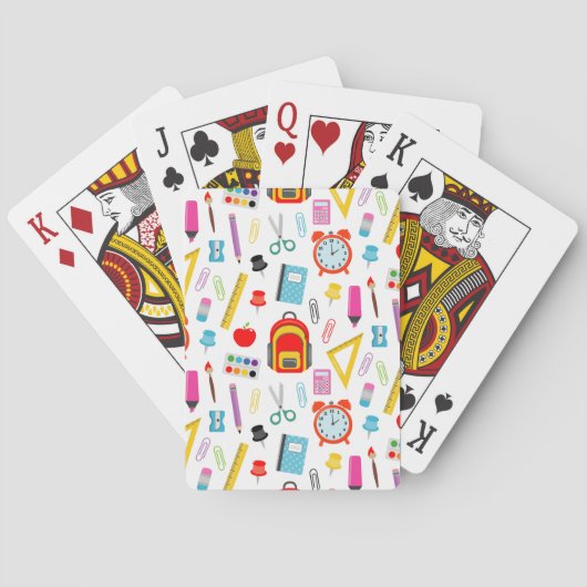 Teacher Gift | Good Teachers Know How To Pokerkaarten (Achterkant)