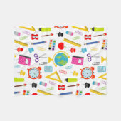 Teacher Gift | I Can Only Make Them Think Fleece Deken (Voorkant (Horizontaal))