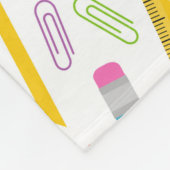 Teacher Gift | I Can Only Make Them Think Fleece Deken (Hoek)