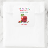Teacher Gift - Sticker with Thank You Message (Tas)