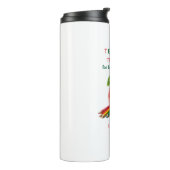 Teacher Gift – Thermal Tumbler Thank You Message Thermosbeker (Gedraaid links)