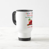 Teacher Gift - Travel Mug with Thank You Message Reisbeker (Voorkant links)