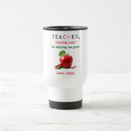 Teacher Gift - Travel Mug with Thank You Message Reisbeker