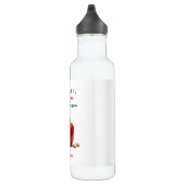 Teacher Gift – Water Bottle with Thank You Message Waterfles (Rechts)