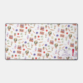 Teacher Gift Waterverf School Supply Script Naam Bureaumat (Voorkant)