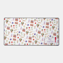 Teacher Gift Waterverf School Supply Script Naam Bureaumat