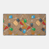 Teacher Gift Waterverf School wiskunde Bureaumat (Voorkant)