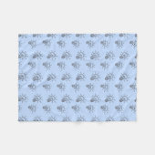 Teacher Gift | What The Teacher Is Fleece Deken (Voorkant (Horizontaal))