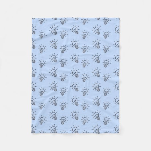 Teacher Gift | What The Teacher Is Fleece Deken (Voorkant)