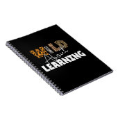 Teacher Gift Wild About Learning Notitieboek (Rechterzijde)