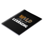 Teacher Gift Wild About Learning Notitieboek (Linkerzijde)