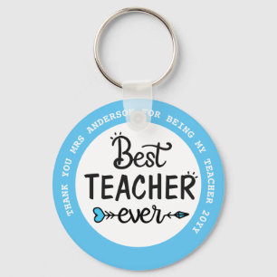 Teacher Gifts Classroom School Quotes uit het Kind Sleutelhanger