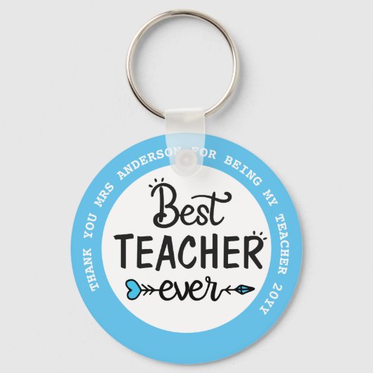 Teacher Gifts Classroom School Quotes uit het Kind Sleutelhanger (Voorkant)