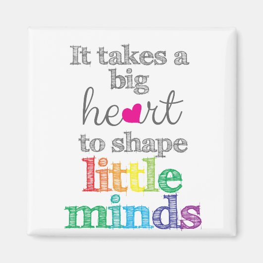 Teacher Gifts: Eerste dag van de school, leraar Magneet (Voorkant)