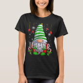 Teacher Gnome Christmas Pajamas Matching Family Gr T-shirt (Voorkant)