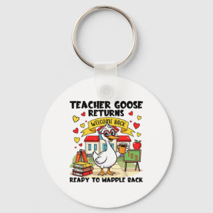 Teacher Goose Keert Terug Sleutelhanger
