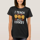 Teacher I Teach Smart Cookies Back To School Xmas T-shirt (Voorkant)