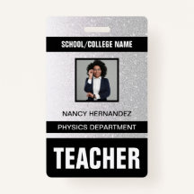 Teacher ID Kaart Badge