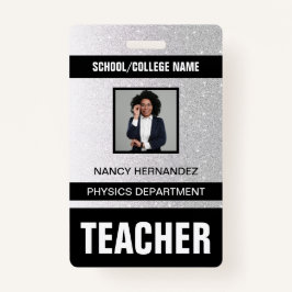 Teacher ID Kaart Badge