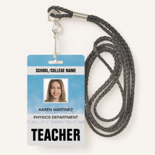 Teacher ID Kaart Badge