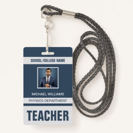 Teacher ID Kaart Badge