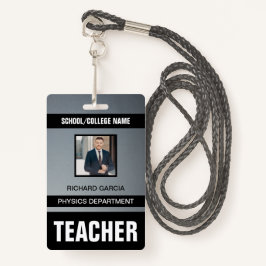 Teacher ID Kaart Badge