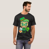 Teacher Leprechaun St Patricks Day Teacher T Shirt (Voorkant volledig)