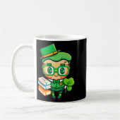 Teacher Leprechaun St Patricks Day Teacher T Shirt Koffiemok (Links)
