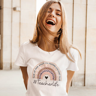 Teacher Life Cute Teacher T-shirt
