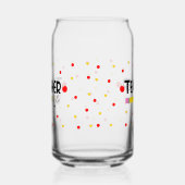 Teacher Life Schattigee School kan glasfolie verpa Blikvorm Glas (Links)