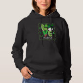 Teacher Life St Patricks Day Gnomes Shamrock Irish Hoodie (Voorkant)