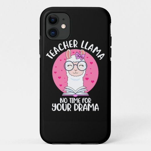 Teacher Llama Case-Mate iPhone Case (Achterkant)