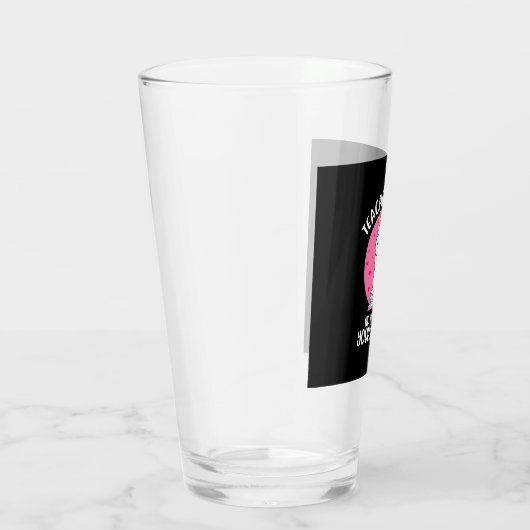 Teacher Llama Glas (Rechts)