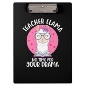 Teacher Llama Klembord (Voorkant)