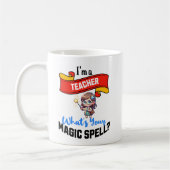 Teacher Magic Spell – Leuk cadeau idee Koffiemok (Links)