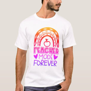 Teacher Mode Forever Terug naar school T-shirt