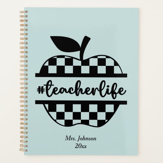 Teacher Monthly Planner Organisator (Voorkant)