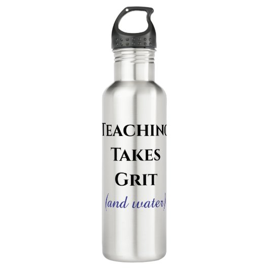 Teacher Motivation Quote Inspiration Waterfles (Voorkant)