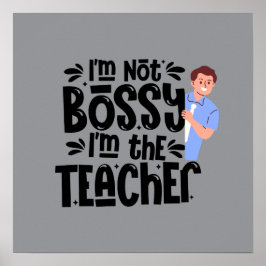 Teacher Motivational Quote poster Wall art