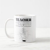 Teacher Mug – Ceramic Coffee Mug  Koffiemok (Links)