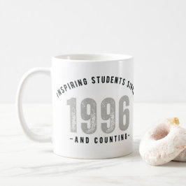 Teacher Mug – Inspiring Students Since 1996 Koffiemok