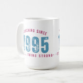 Teacher Mug – Teaching Since 1995 Koffiemok (Voorkant links)