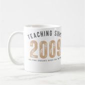 Teacher Mug | Teaching Since 2009 Koffiemok (Links)