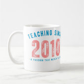 Teacher Mug | Teaching Since 2010 Koffiemok (Links)