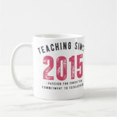 Teacher Mug | Teaching Since 2015 Koffiemok (Links)