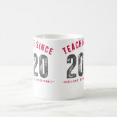 Teacher Mug | Teaching Since 2020 Koffiemok (Center)