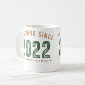 Teacher Mug | Teaching Since 2022 Koffiemok (Voorkant links)