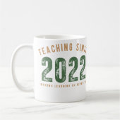 Teacher Mug | Teaching Since 2022 Koffiemok (Links)