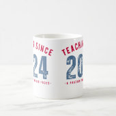 Teacher Mug | Teaching Since 2024 Koffiemok (Center)