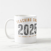Teacher Mug | Teaching Since 2025 Koffiemok (Links)